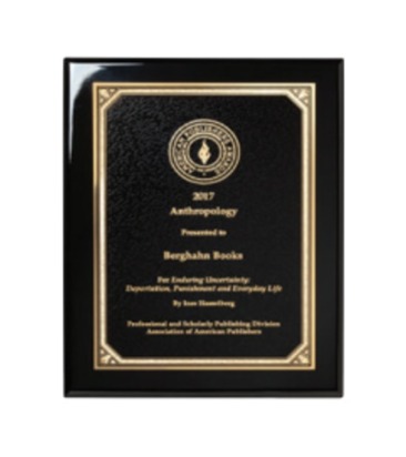 Example of classic walnut plaque