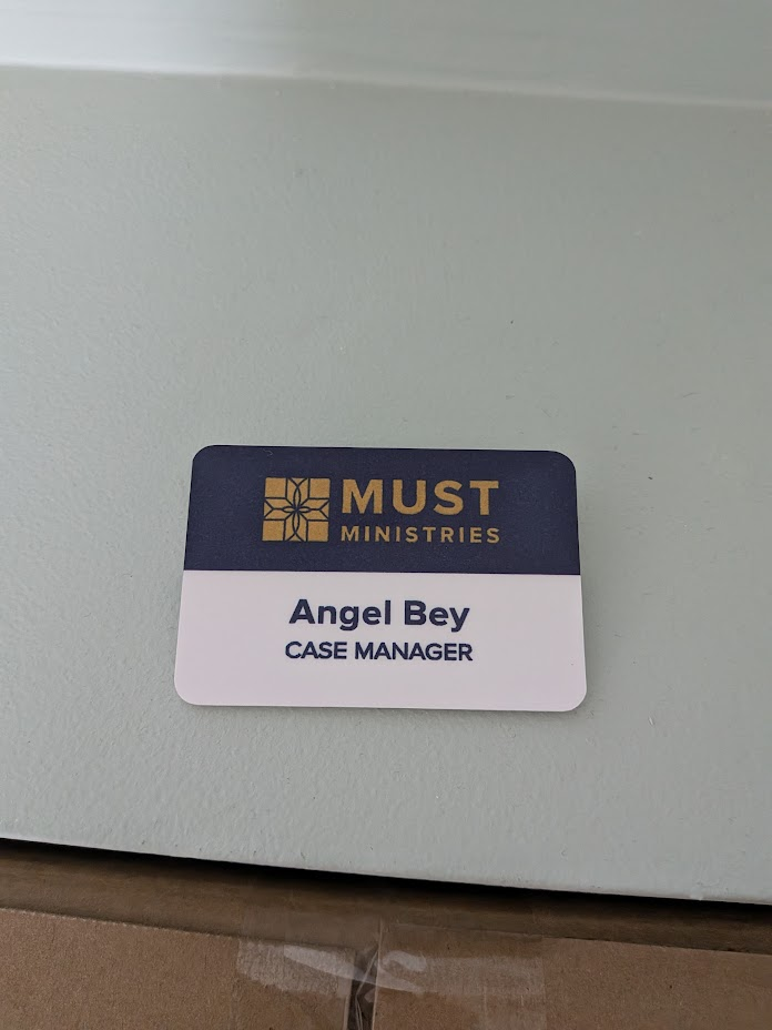 Example of full-color logo badges