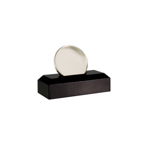 Example of 3-inch wooden coin stand