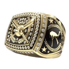 Example of assembled titan ring