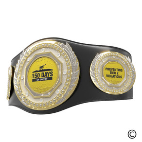 Example of express presidential championship belt